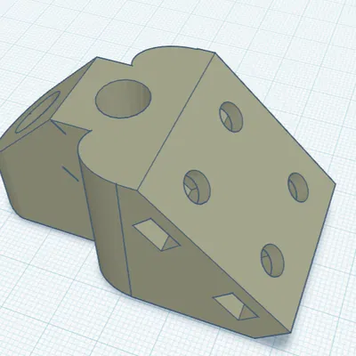 Support double bobine (góc 45°)