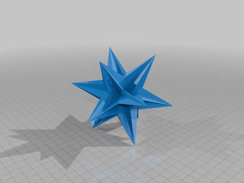 STAR DODECAHEDRON 10 – Thập nhị diện hình sao lấp lánh - Image 1