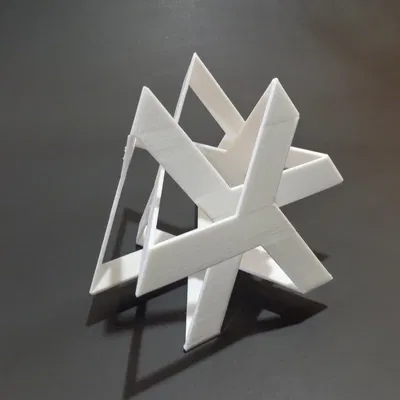 ROELOFS TETRAHEDRAL POLYKNOT 2