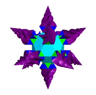 DOROZINSKI TWISTED TRUNCATED ICOSAHEDRON 1