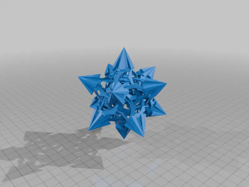 ESCHER STAR DODECAHEDRAL POLYKNOT 5 - Image 1