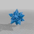 ESCHER STAR DODECAHEDRAL POLYKNOT 5 - Thumbnail 1