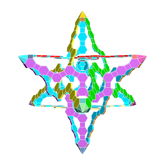 ESCHER OCTAHEDRAL POLYKNOT 3 - Image 1