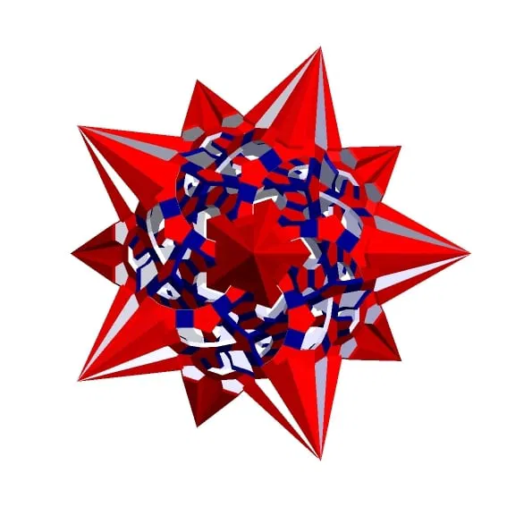ESCHER STAR DODECAHEDRAL POLYKNOT 5 - Image 2