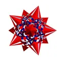 ESCHER STAR DODECAHEDRAL POLYKNOT 5 - Thumbnail 2