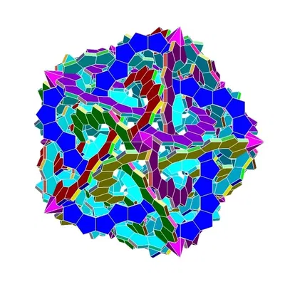 HART STAR DODECAHEDRAL POLYKNOT 2