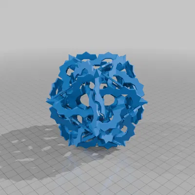 HART STAR DODECAHEDRAL POLYKNOT 2
