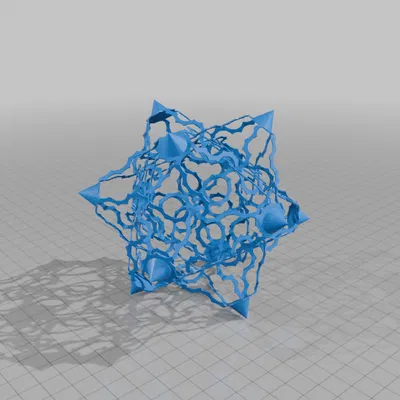 HART STAR DODECAHEDRAL POLYKNOT 3