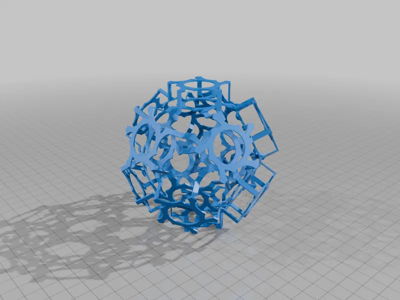 ROELOFS DODECAHEDRAL POLYKNOT 4 - Image 1