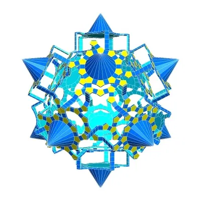 ROELOFS STAR DODECAHEDRAL POLYKNOT 3