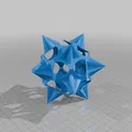 STAR DODECAHEDRON 6 – Star Dodecahedron (Math Art) - Thumbnail 3