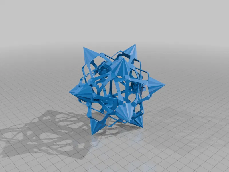 ESCHER STAR DODECAHEDRAL POLYKNOT 4 - Image 1