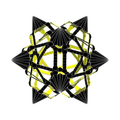 ESCHER STAR DODECAHEDRAL POLYKNOT 4