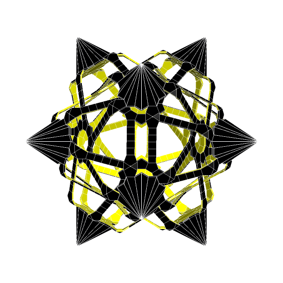 ESCHER STAR DODECAHEDRAL POLYKNOT 4 - Thumbnail 3