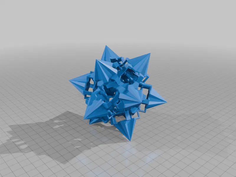 ROELOFS STAR DODECAHEDRAL POLYKNOT 2 - Image 1