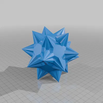 STAR ICOSAHEDRON 1 – Khối sao icosahedron