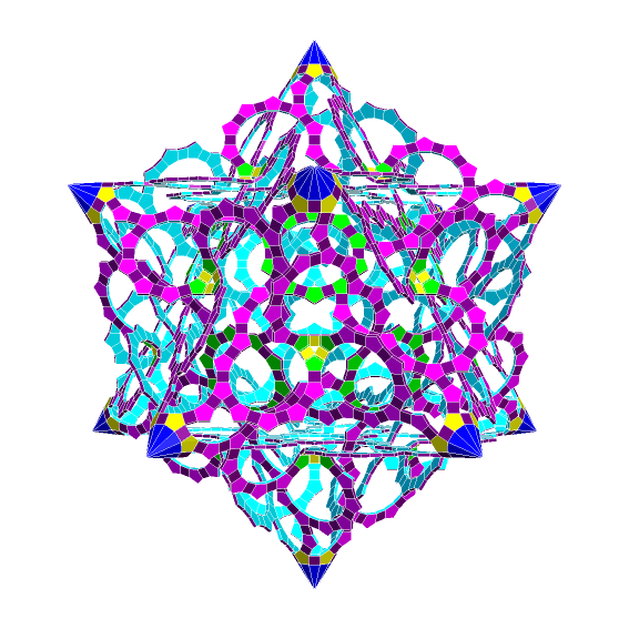 ESCHER DODECAHEDRAL POLYKNOT 34