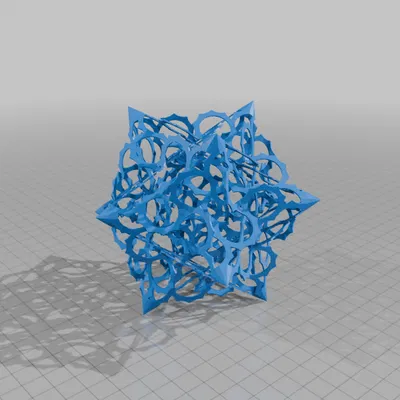 ESCHER DODECAHEDRAL POLYKNOT 34
