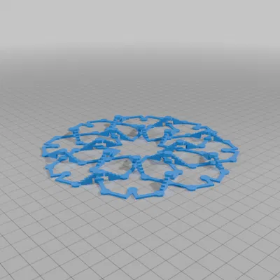 ESCHER 16 CROSSING WALKABOUT KNOT 1