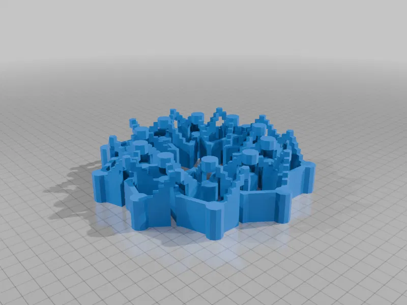 ESCHER 20 CROSSING CASTLE 1 – Lâu đài toán học dạng đồ chơi - Image 1