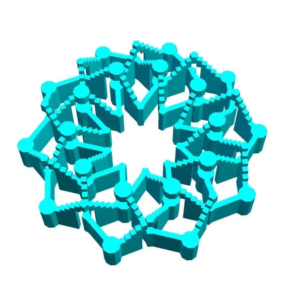 ESCHER 20 CROSSING CASTLE 1 – Lâu đài toán học dạng đồ chơi - Image 2