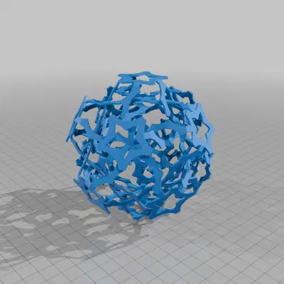 ROELOFS STAR DODECAHEDRAL POLYKNOT 6