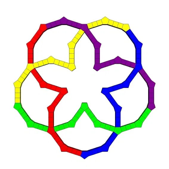 Sơ đồ nút KEPLER 5 giao cắt – 5 phần (Diagram 1) - Image 1