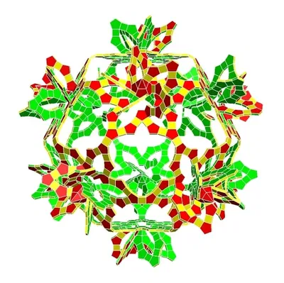 NÚT THẮT ĐA DIỆN NGÔI SAO PENTACYCLIC DODECAHEDRAL 1