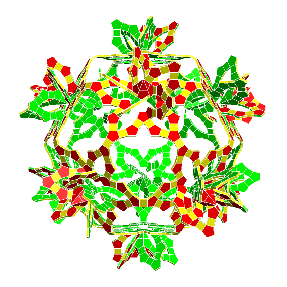 NÚT THẮT ĐA DIỆN NGÔI SAO PENTACYCLIC DODECAHEDRAL 1 - Image 3