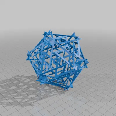 GROSSMAN ICOSAHEDRAL POLYKNOT 1