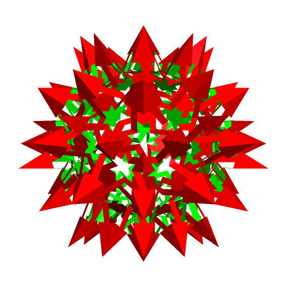 ESCHER 2.0 RHOMBICOSIDODECAHEDRAL POLYKNOT 1