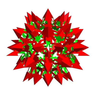 ESCHER 2.0 RHOMBICOSIDODECAHEDRAL POLYKNOT 1