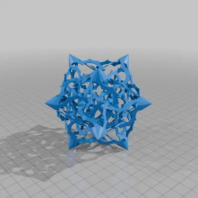 ESCHER STAR DODECAHEDRAL POLYKNOT 18