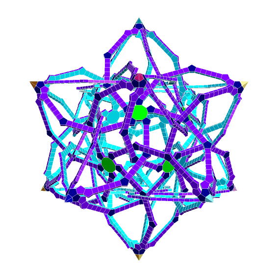 ESCHER STAR DODECAHEDRAL POLYKNOT 19