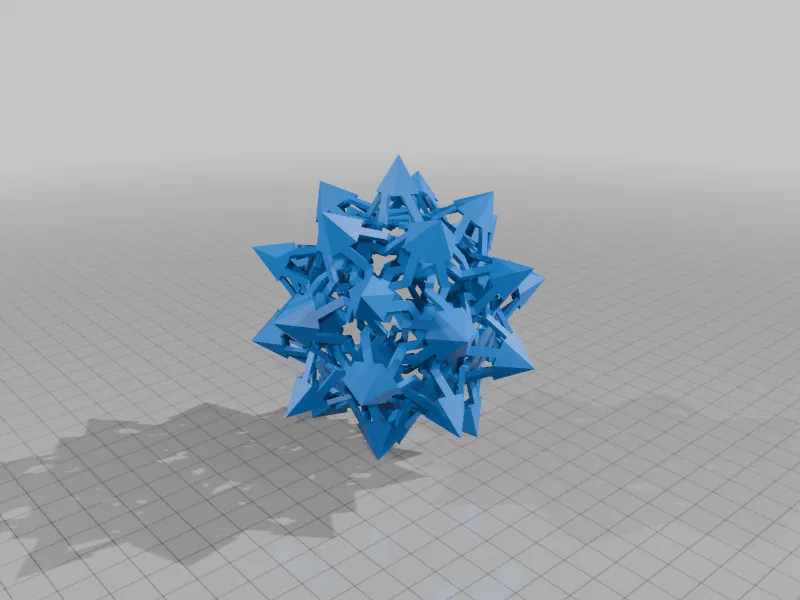 ESCHER 2.0 STAR TRUNCATED ICOSAHEDRAL POLYKNOT 1 - Image 1