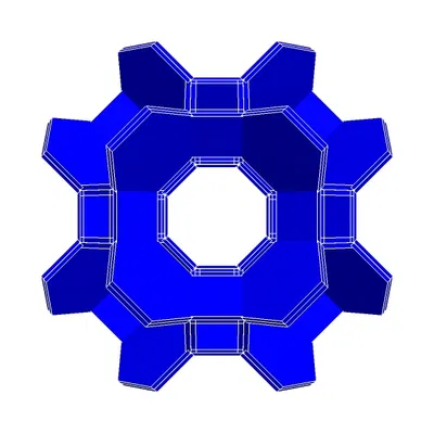 HOLDEN TRUNCATED CUBOCTAHEDRAL NOLID 1