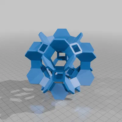 HOLDEN TRUNCATED CUBOCTAHEDRAL NOLID 1