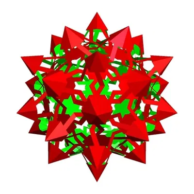 ESCHER 2.0 STAR TRUNCATED ICOSAHEDRAL POLYKNOT 1