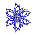 ESCHER STAR ICOSAHEDRAL POLYKNOT 3 - Thumbnail 1