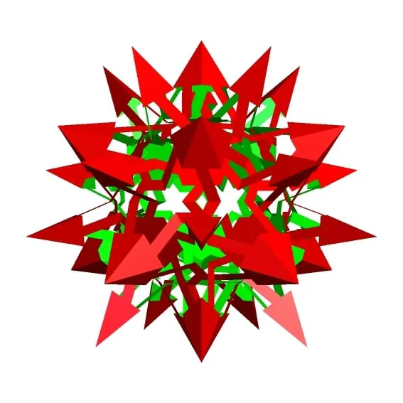 ESCHER 2.0 STAR ICOSIDODECAHEDRAL POLYKNOT 1 - Image 2