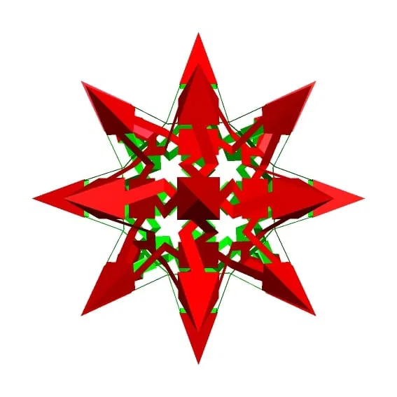 ESCHER 2.0 STAR RHOMBICUBOCTAHEDRAL POLYKNOT 1 - Image 3