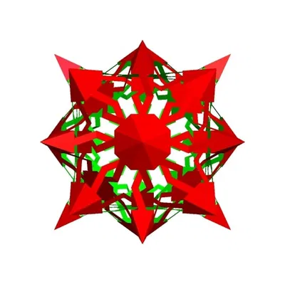 ESCHER 2.0 STAR TRUNCATED CUBOCTAHEDRAL POLYKNOT 1