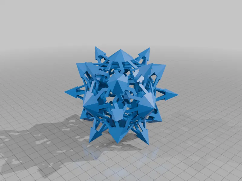 ESCHER 2.0 STAR TRUNCATED CUBOCTAHEDRAL POLYKNOT 1 - Image 3