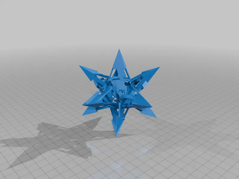 ESCHER 2.0 STAR CUBOCTAHEDRAL POLYKNOT 1 - Image 1