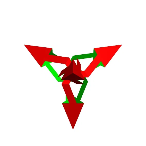 ESCHER 2.0 STAR TETRAHEDRAL POLYKNOT 1 - Image 1