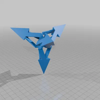 ESCHER 2.0 STAR TETRAHEDRAL POLYKNOT 1