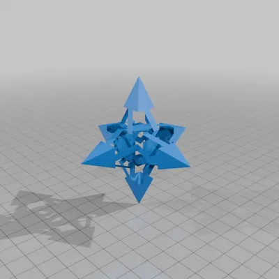 ESCHER 2.0 STAR CUBIC POLYKNOT 1