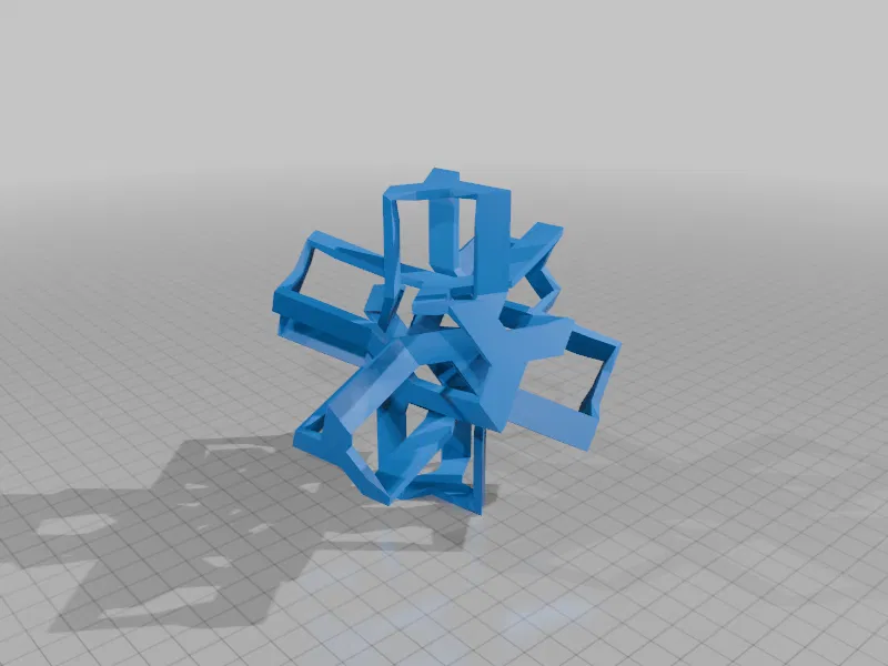 ROELOFS OCTAHEDRAL POLYKNOT 2 (Polyknot bát diện Roelofs) - Image 1