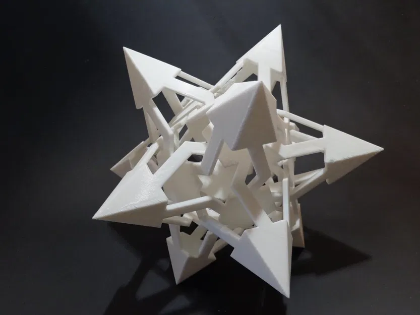 ESCHER 2.0 STAR DODECAHEDRAL POLYKNOT 1 - Image 1