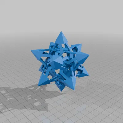 ESCHER 2.0 STAR DODECAHEDRAL POLYKNOT 1